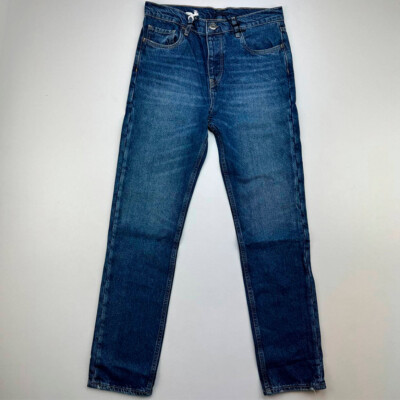 PRADA Men's Tapered Fit Five Pocket Denim Jeans Blue | eBay