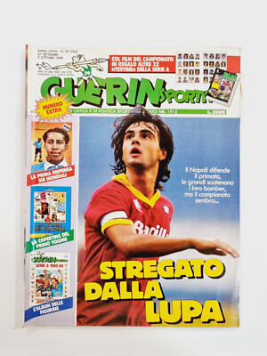 GUERIN SPORTIVO Heft 39-1989 GIANNINI-ROMA-GEOVANI-BOLOGNA-PRADELLA