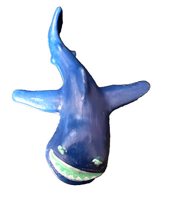General Mills Shark Bites Mega Mouth Shark Plastic Blue Prize Vintage 1991