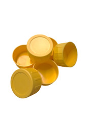 200 Hi Quality YELLOW Scaffold Tube End Caps LDPE Non Breakable