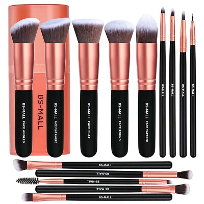 BESTOPE 16 Pcs Professional Makeup Brush Set Cosmetics Eyeshadow Brush Set