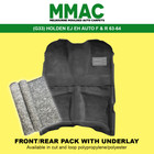 <!--F#f_0-->MOULDED CAR CARPET FITS (G33) HOLDEN EJ EH AUTO FRONT & REAR + UNDERLAY 63-64<!--F/-->