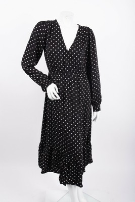 zara polka dot dress ebay