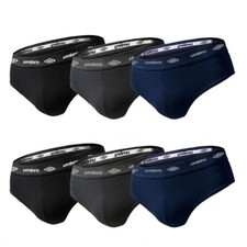 set 6 pezzi slip uomo in cotone elasticizzato UMBRO art. 700
