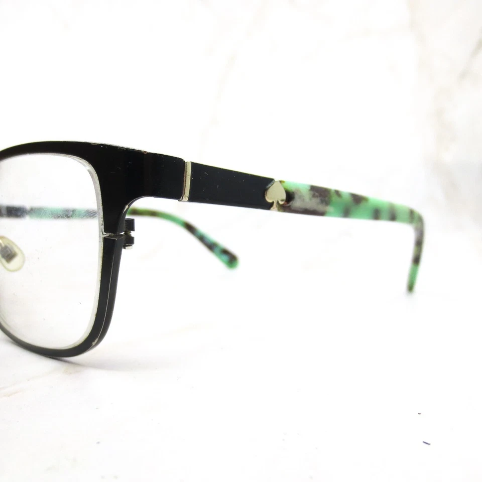 Marco de gafas Kate Spade New York para niños negro plástico borde completo cuadrado 135 Foto 2 de 4