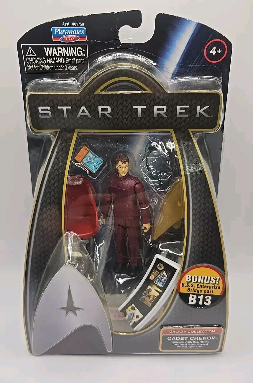 Playmates Toys Star TrekChekov Cadet Uniform Action Figure