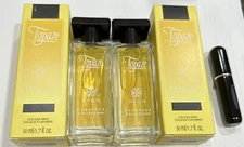 2- Avon Classic Topaze Cologne spray 1.7 oz with one  travel spray