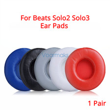 Replacement Sheepskin Ear Pads for Beats Solo2 Solo3 Wireless Wired Headphone