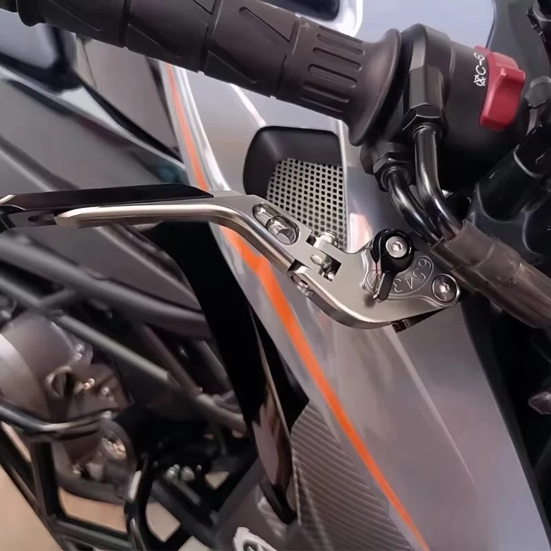 For Honda CB600F Hornet 2007-2013 Clutch Lever Brake Lever Adjustable Foldable - Image 2 of 4