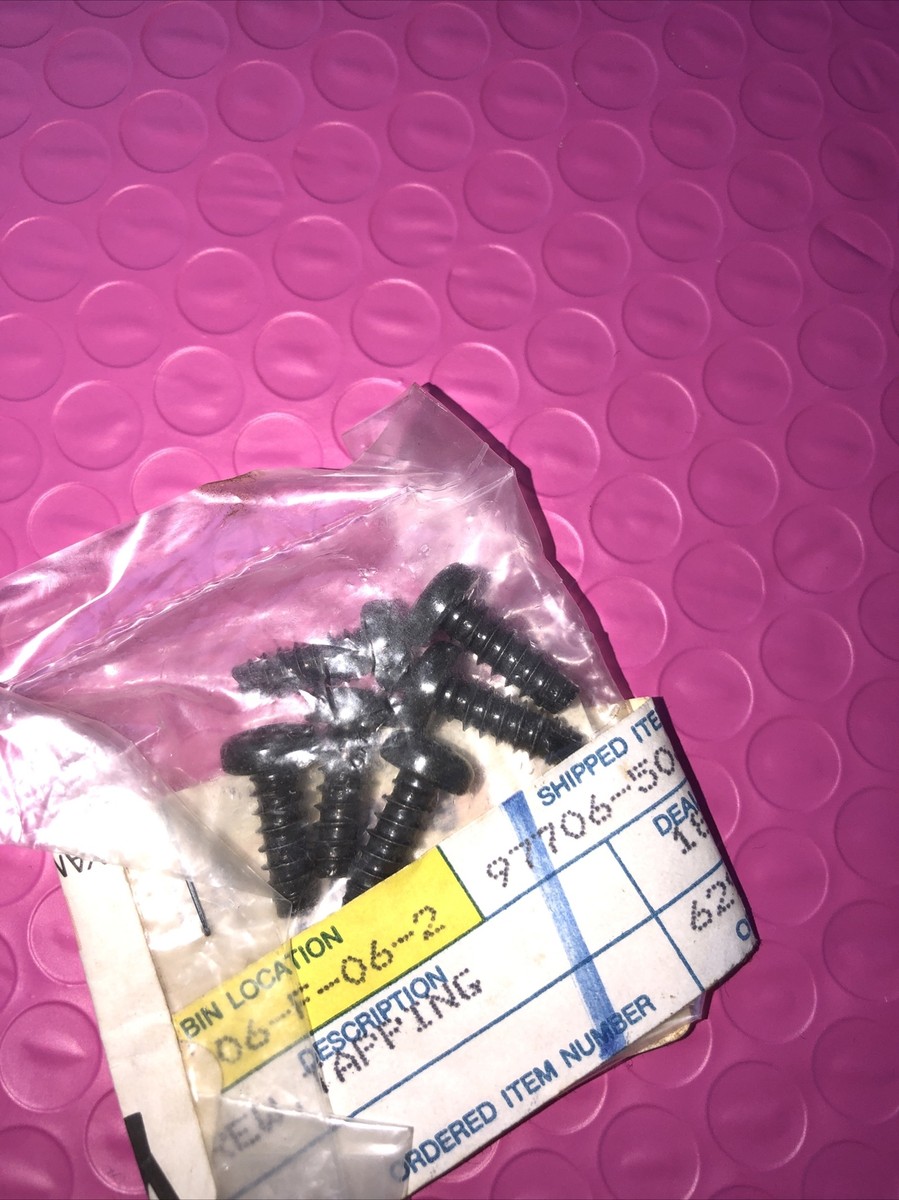 8/6 ponta様　③ Yamaha NEW OEM Tapping Screw 97706-50614-00 Qty 6 | eBay