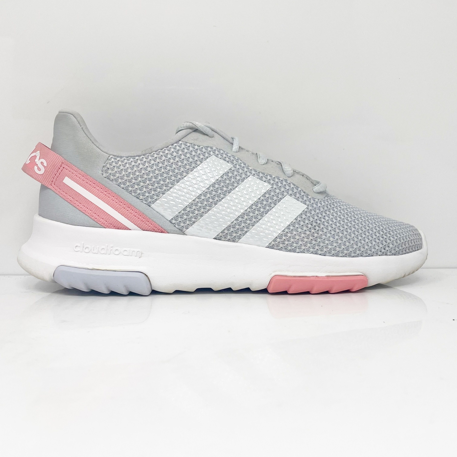Adidas Girls Racer TR 2.0 GZ5250 Gray Running Shoes Sneakers Size 5 eBay