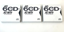 Lot of 3 JVC XC-M75 Six-Compact-Disc Magazines Cartridges for CD's
