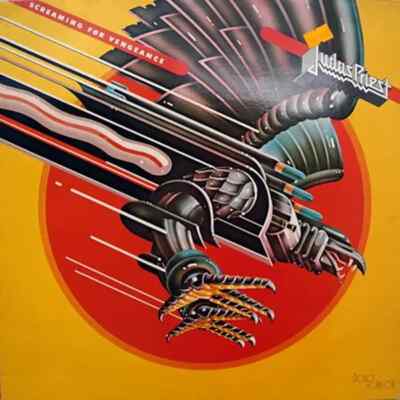 Judas Priest Screaming For Vengeance NEAR MINT CBS Vinyl LP
