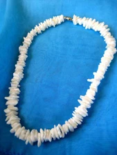 Wholesale Lot Hawaiian Jewelry White Puka Shell Necklace 16" 18" 20" 22" 24"