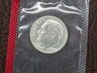 1964-D Roosevelt Dime US Mint Original Cello 90% Silver BU Uncirculated Coin