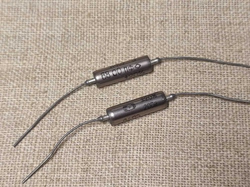 2pcs. K40Y-9 1000 pF- 0.022 - 1 uF 200-1000V PAPER IN OIL PIO AUDIO CAPACITORS - Picture 15 of 69