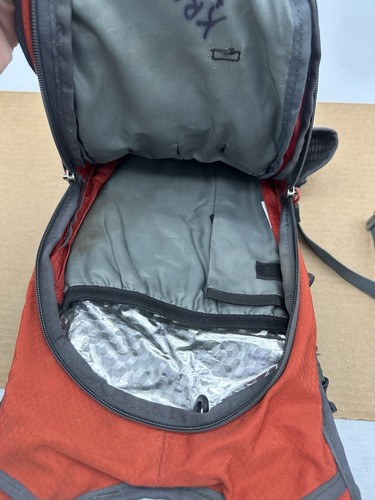 High Sierra Orange Hydration Pack Backpack *NO Bladder Hiking Camping Water Day - Picture 11 of 13
