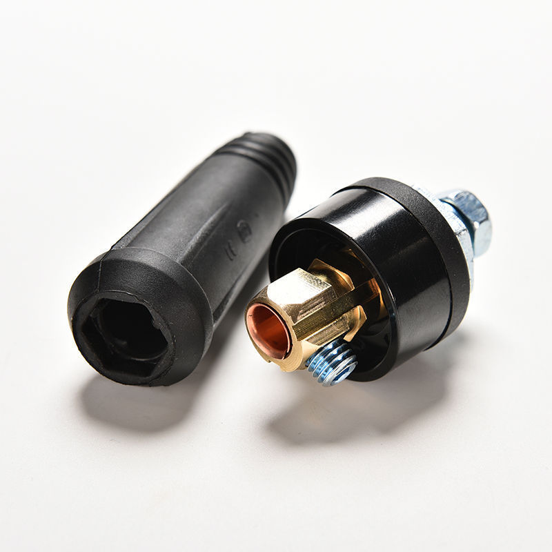 Jeu De Connecteurs Rapides Dinse Pour Soudure TIG - Prises Et Fiches Compatibles DKJ10-25 / DKZ10-25, 200A