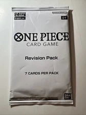 One Piece REVISION PACK NEW 7 cards per pack NEW