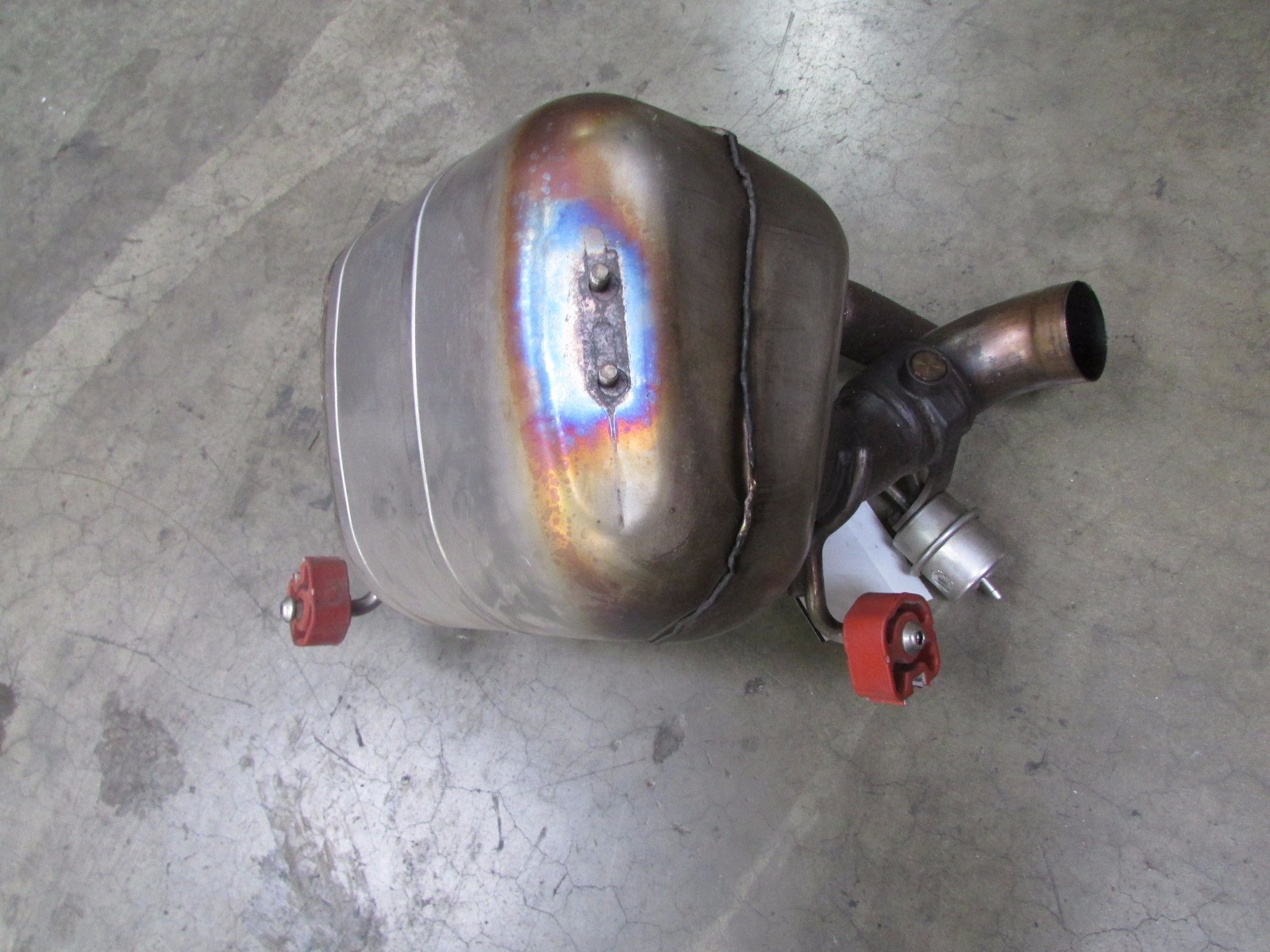 Ferrari 458 Italia, RH Right Rear Muffler, Exhaust, Used, P/N 260103