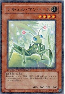 Natura's Mantis (遊戯王) DT08-JP029 - Yugioh - Japanese - Naturia Mantis - Common | eBay