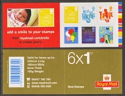 GB QEII Selbstklebendes Heft 2006 QA3 Anlässe 6 x 1.+++