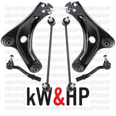 Kit Sospensione Anteriore W-Parts - 6 Pezzi Per Fiat Grande Punto, Bracci E Biellette