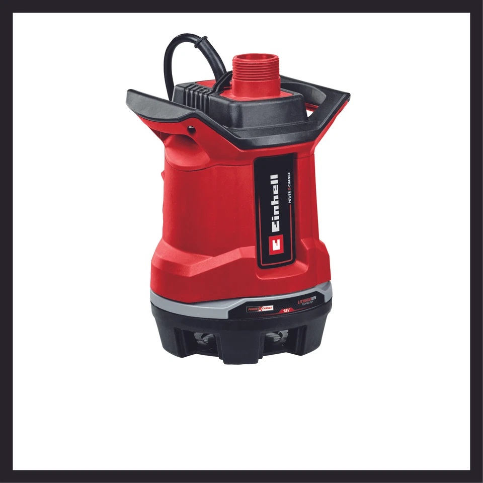 Pompa acqua sporca a batteria Einhell Power X-Change GE-DP 18/25 Li - Solo - Immagine 2 di 4