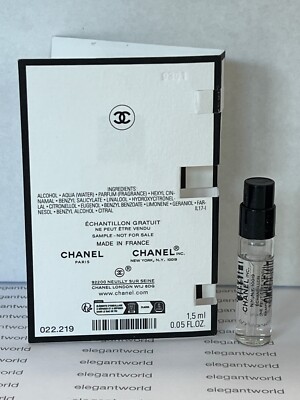 CHANEL GARDENIA EDP 1.5ml .05fl oz SPRAY SAMPLE VIAL | eBay