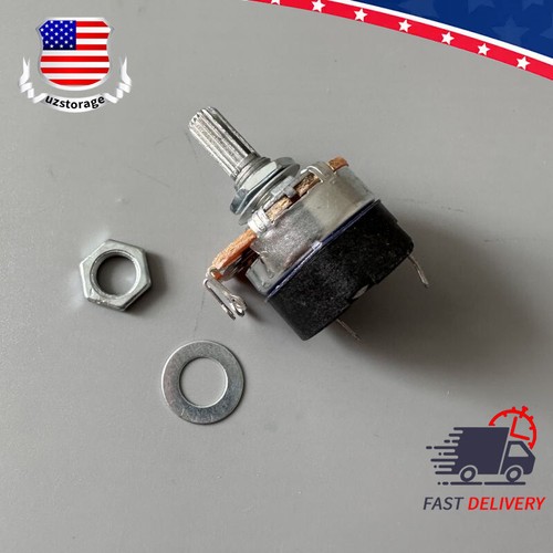 Für WH24-2 4K7 mit Ein/Aus-Schalter B500K Ohm Drehzahlregelung Potentiometer - Bild 3 von 7