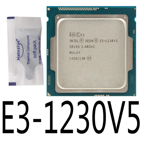 intel E3-1230 E3-1230L V3 E3-1230 V2 E3-1230 V3 E3-1230 V5 CPU Processor - Picture 6 of 6