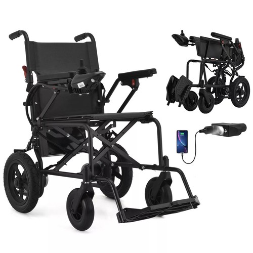 Electric Wheelchairs for Adults, Foldable Durable Motorized Wheelchair(40 Lbs)