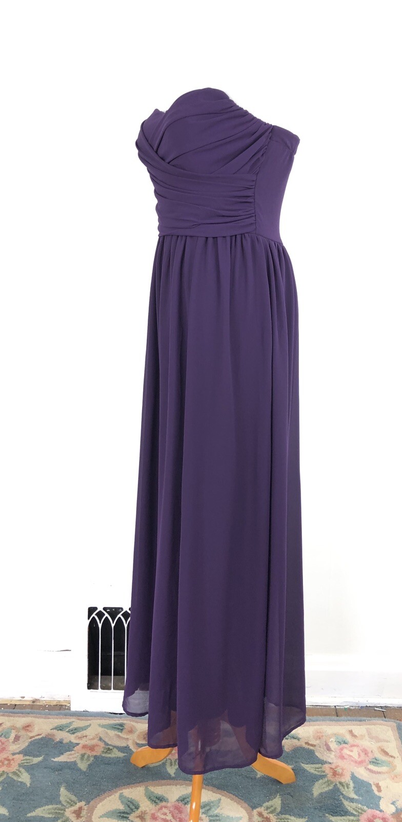 Lulu's Royal Engagement Strapless Plum Purple Dre… - image 4