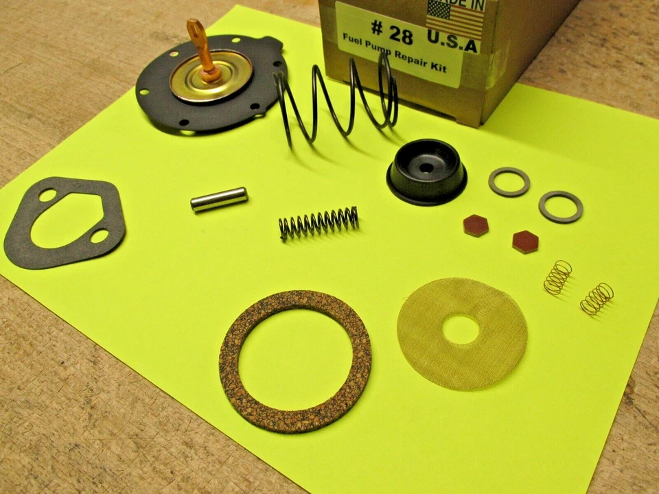 1935 1936 1937 1938 BUICK SPECIAL FUEL PUMP REBUILD KIT AC # 421 ETHANOL SAFE - Image 3 of 4