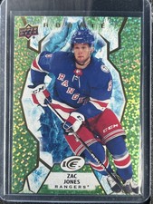 Jones, Zac - 2021-22 UD Ice - Rookie - Green