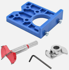 35MM Concealed Hinge Hole Jig Cabinet Kitchen Doors with Drill Bit Hole Cutter