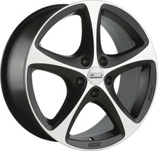 1x Alufelge CMS C12 9J X 19 5/112 ET22 diamant schwarz matt KBA 50833