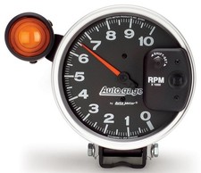 5in Auto Gage For Monster Tach Wshift Light