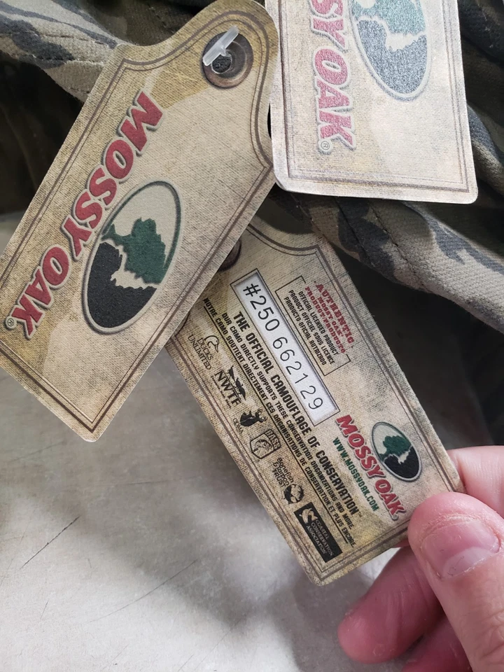 x5 - MOSSY OAK 迷彩图案选项结构化空白未装饰狩猎帽 — 第 3/4 张图片