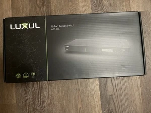 LUXUL AGS-1016, 16-Port Interrupteur de montage à rack Gigabit.