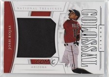 2020 Panini National Treasures Rookie Colossal Materials 91/99 Josh Rojas 0rd2