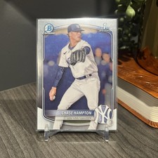 2025 Bowman #BCP-57 Chase Hampton Chrome Prospects New York Yankees 1st
