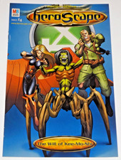 2005 DC HEROSCAPE #4 COMIC BOOK HASBRO MILTON BRADLEY PROMO AD INSERT KEE-MO-SHI