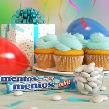 Mentos Chewy Mint Candy Roll, Mint, Non Melting, Party, 14 Count (Pack of 15)...