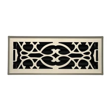 Hartford Ventilation Floor Register 4” x 12” - Victorian Vent Cover