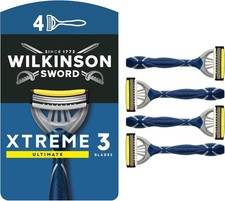 Image of Wilkinson Sword Xtreme 3 Ultimate Men's Disposable Razors, Ultimate Addition to