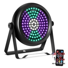 Party Strobe Light,30W 126 LEDs RGB W UV 5IN1 Strobe Lights 1Pack Strobe Light