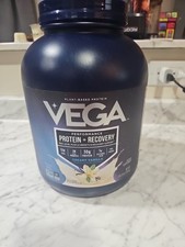Vega Plant-Based Performance +Recovery Protein Powder Creamy Vanilla 4lb Ex 4/27