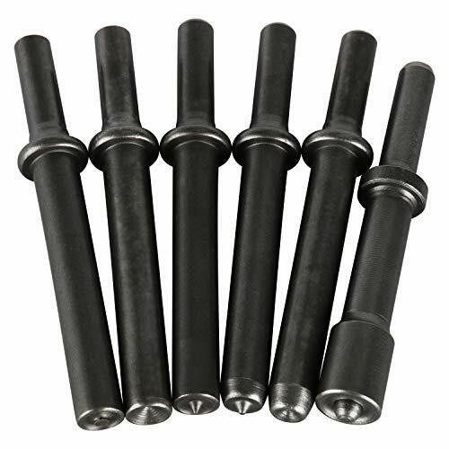 7pcs/set Air Hammer Bits Smoothing Pneumatic Air Rivet Hammer Chisel & Spring - Picture 3 of 10