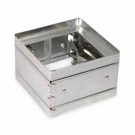 Dayton 2Tgd8 Square Fire Damper, 13-3/4 In. W